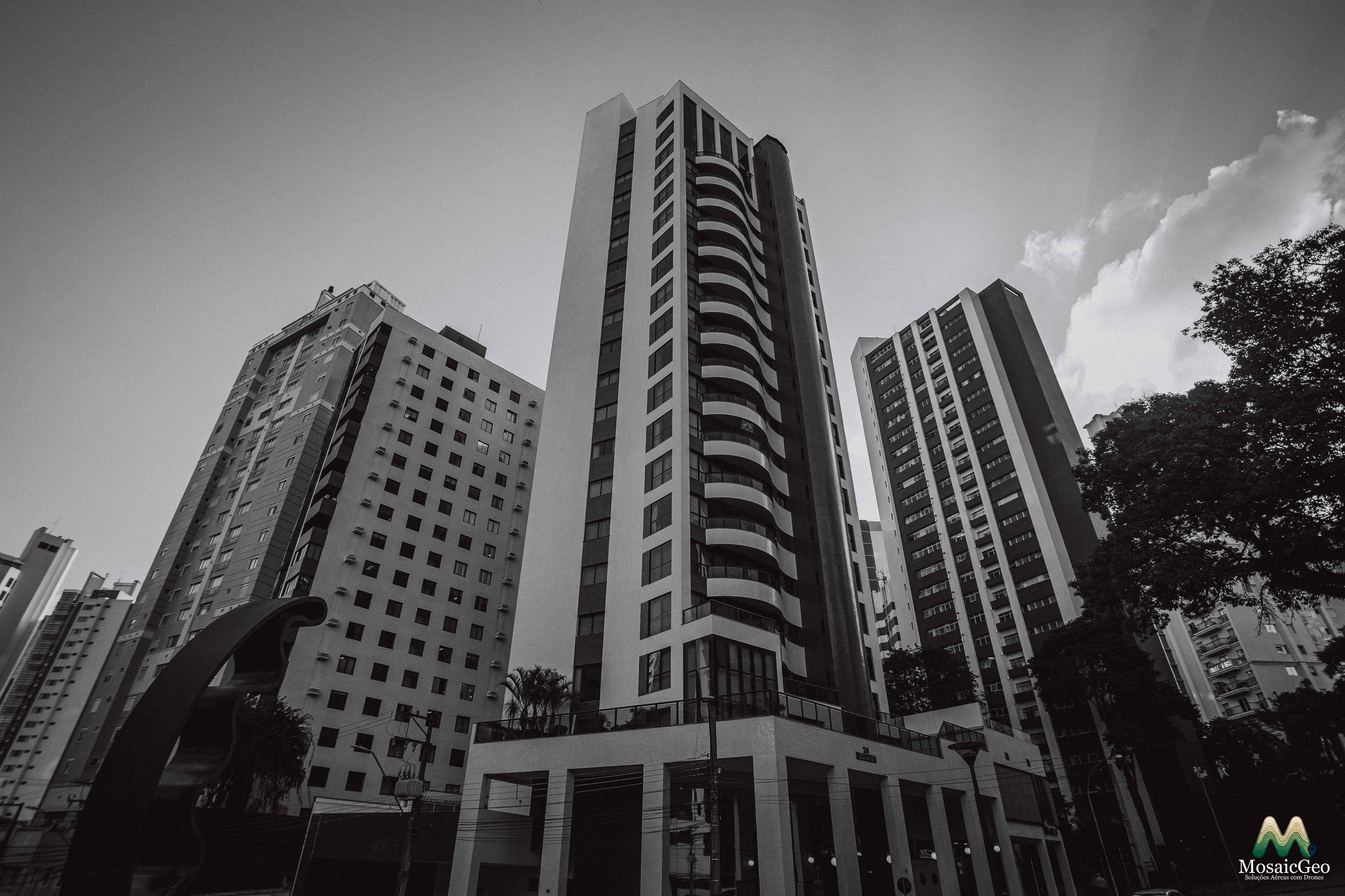 Fotografia corporativa aérea de empreendimento imobiliário